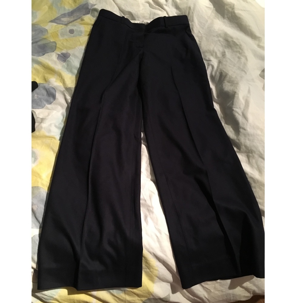 NWT Everlane navy blue full leg pants